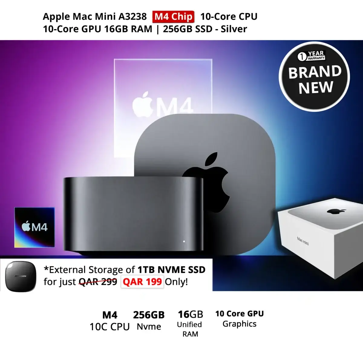 Apple Mac Mini Desktop Computer