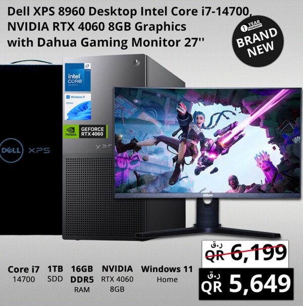 Dell XPS 8960 Desktop i7 14700 Gaming PC