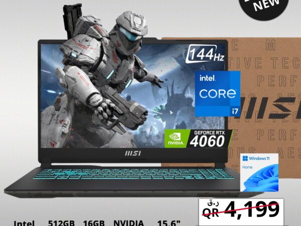 MSI Cyborg 15 A13VF-635XAE Intel Core i7-13620H 16GB RAM 512GB SSD NVIDIA GeForce