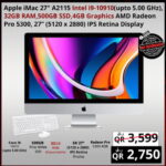 Apple iMac A2115 27" 5K Display Intel i9-10910