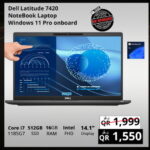 Dell Latitude 7420 Notebook Laptop