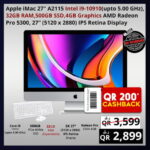 Apple iMac A2115 27" 5K Display Intel i9-10910