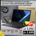 ASUS ExpertBook B1503CVA-1716512BOD Laptop
