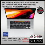 Apple MacBook Pro 2019 - A2141 / 16" inch