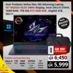Acer Predator Helios Neo 16S AI gaming laptop