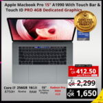 Apple MacBook Pro 15-inch A1990