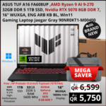 ASUS TUF A16 FA608UP Gaming Laptop