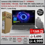 Lenovo LOQ 15.6 Gaming Laptop"