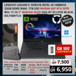 Lenovo Legion 5 15IRX10 Intel i9-14900HX