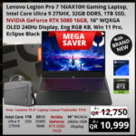 lenovo legion pro 7 16IAX10H Gaming Laptop