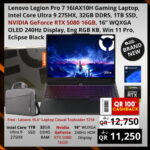 lenovo legion pro 7 16IAX10H Gaming Laptop