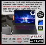 lenovo legion pro 7 16IAX10H Gaming Laptop