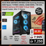 Asus Rog GM700TZ-R9700X127W Gaming Desktop