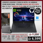 Lenovo Legion 5 15IRX10 Intel i9-14900HX