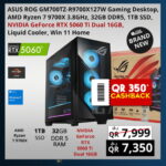 Asus Rog GM700TZ-R9700X127W Gaming Desktop