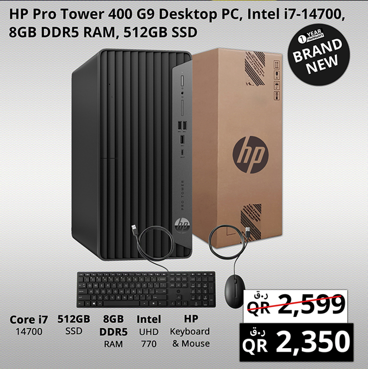 HP PRO TOWER 400 G9 DESKTOP