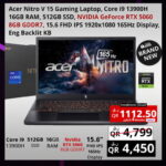 Acer Nitro V15 Gaming Laptop i9-13900H