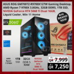 Asus Rog GM700TZ-R9700X127W Gaming Desktop