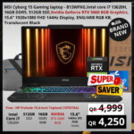 MSI Cyborg 15 Gaming Laptop i7-13620H RTX 5060