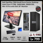 Dell optiplex 9020 SFF core i7 4th Gen with IN2030MC 20" Dell Monitor