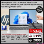 HP laptop AI 15-FD2747NR