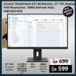 Thinkvision E2740 Monitor