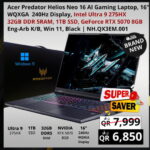 Acer Predator Helios Neo 16 AI  Gaming Laptop