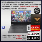 HP Victus 15-fa2082wm Victus Gaming Laptop