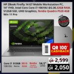 HP Zbook Firefly 14 G7 Mobile Workstation