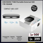 HIKVISION T100I Portable Externak SSD 1 TB 1024GB
