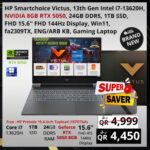 HP Smartchoice Victus Gaming Laptop