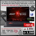 Acer Nitro lite Gaming Laptop