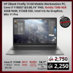 HP Zbook Firefly 14 G8 Mobile Workstation