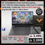 HP Victus 15-fa2082wm Victus Gaming Laptop