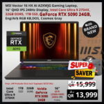 MSI Vector 16 HX AI A2XWJG Gaming laptop