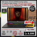 MSI Vector 16 HX AI A2XWIG Gaming laptop